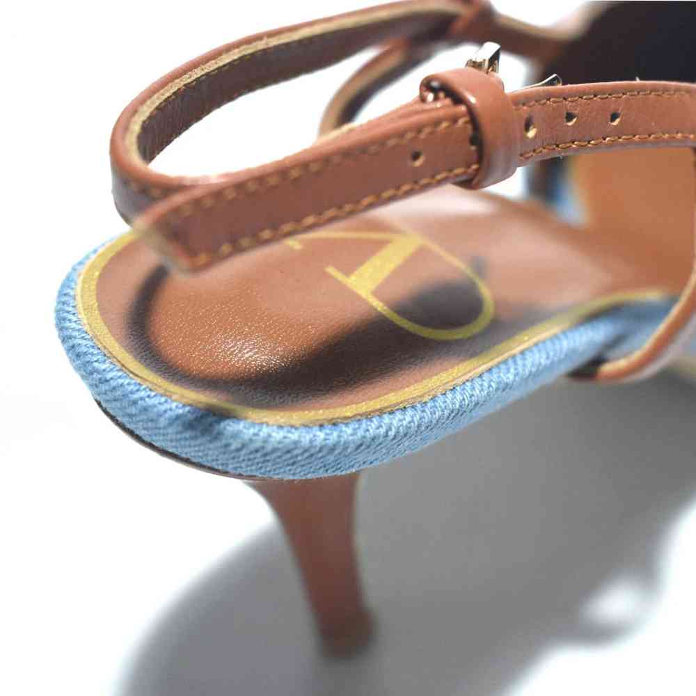 Valentino Sky Blue Premium Quality Heels Sandals-4