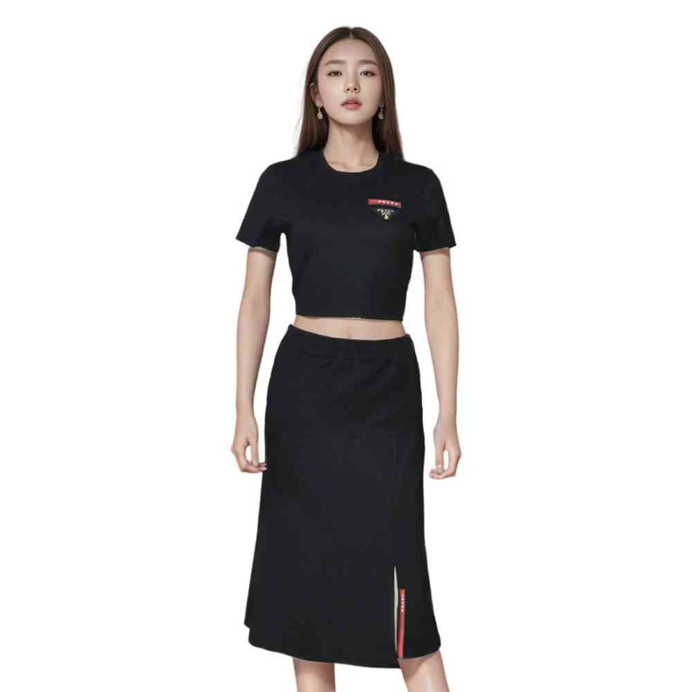 Prada Black Premium Quality Dress-thumb-1