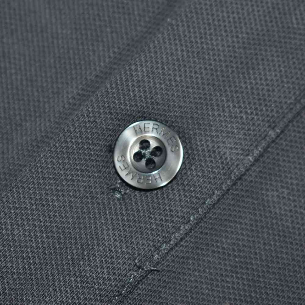 Hermes Dark Grey Premium Quality Half Sleeve T-shirt-thumb-5