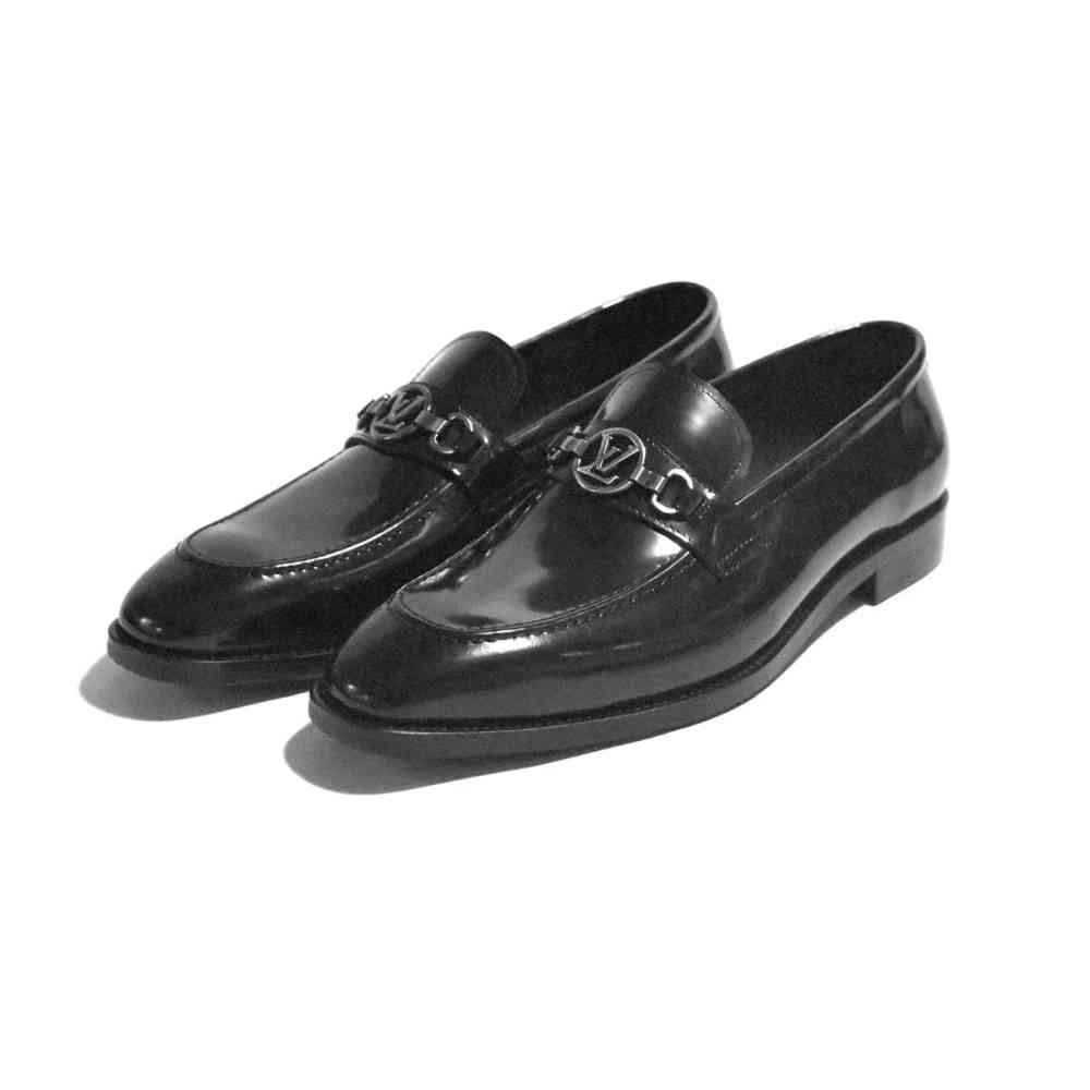 Louis Vuitton Black Premium Quality Loafers-thumb-0