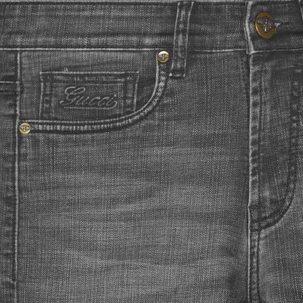 Gucci Light Black Premium Quality Denim Jeans-2
