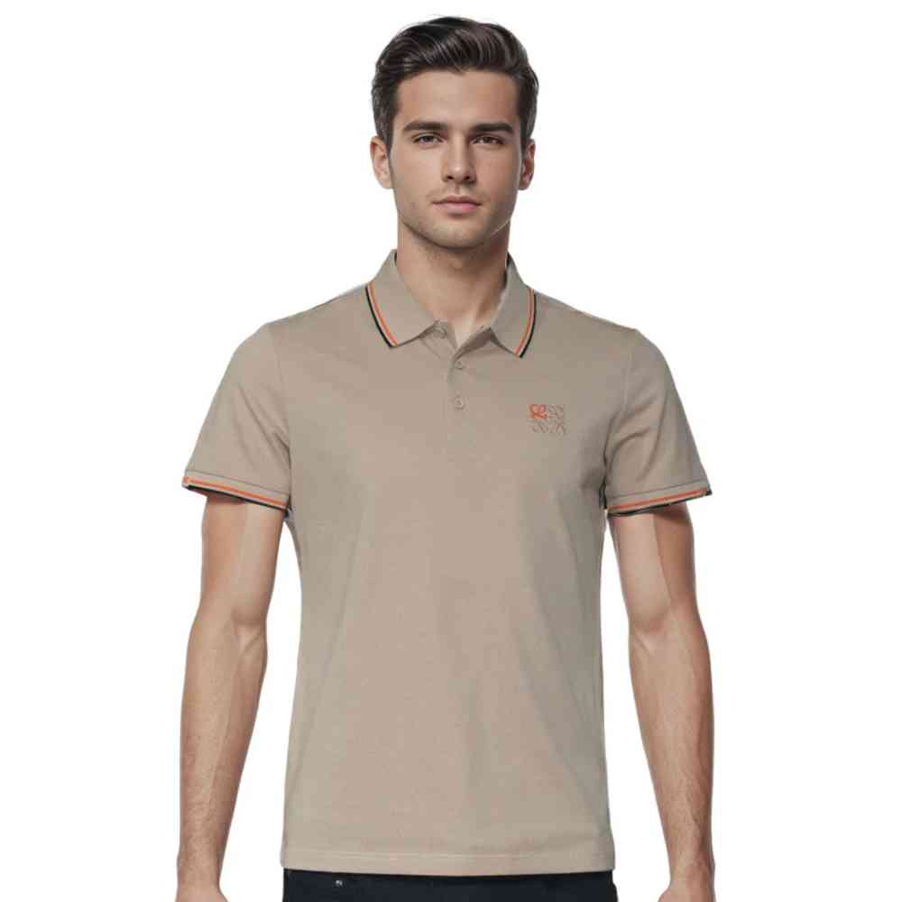 Light Brown Loewe Black Premium Quality T-shirt