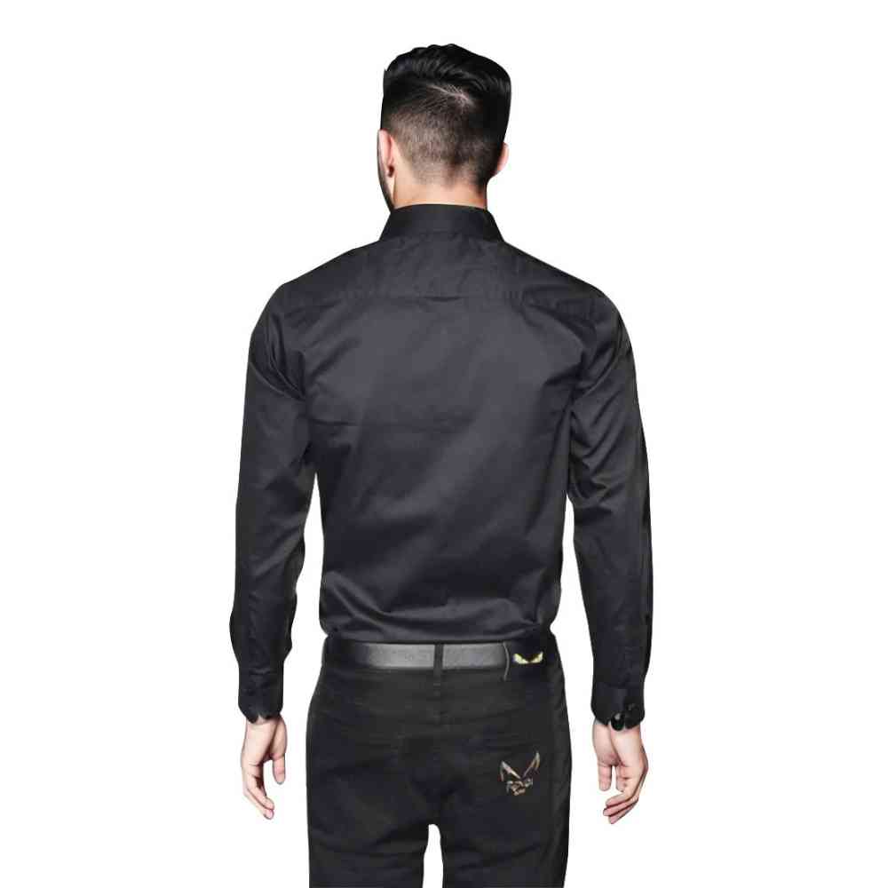 Louis Vuitton Black Premium Quality New Designer Men's Casual Shirt-1