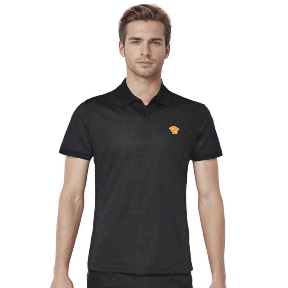 Versace Black Premium Quality T-shirt-3