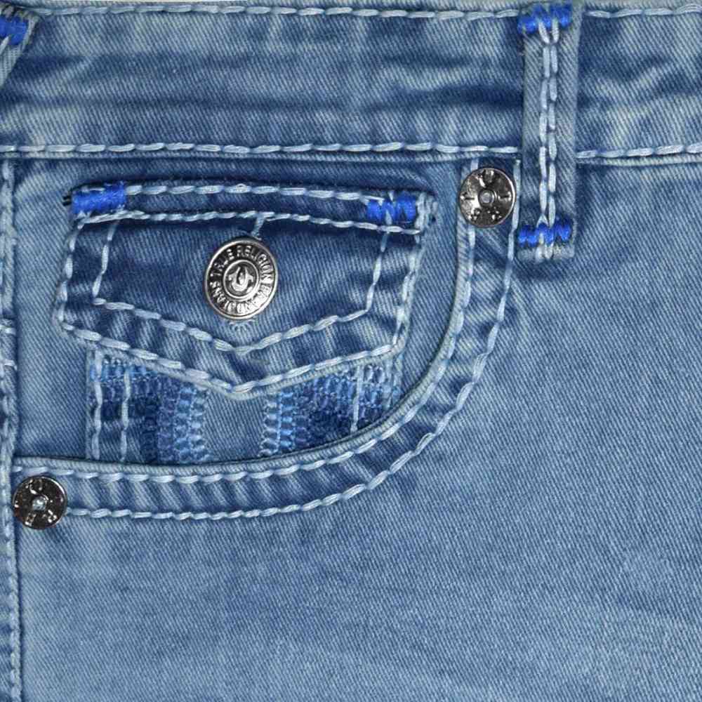 True Religion Light Blue Premium Quality Luxury Jeans-thumb-2
