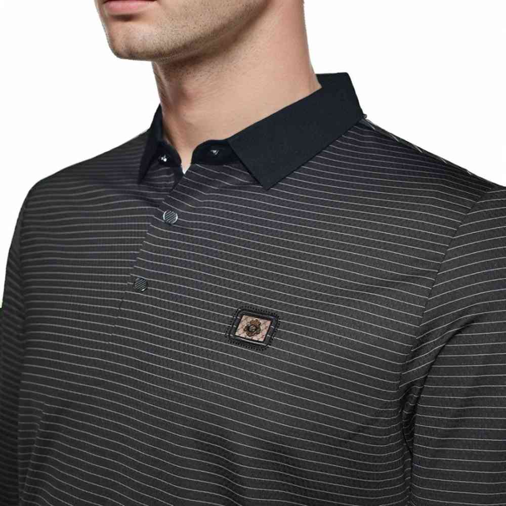 Zegna Black Premium Quality Full Sleeve T-shirt-2