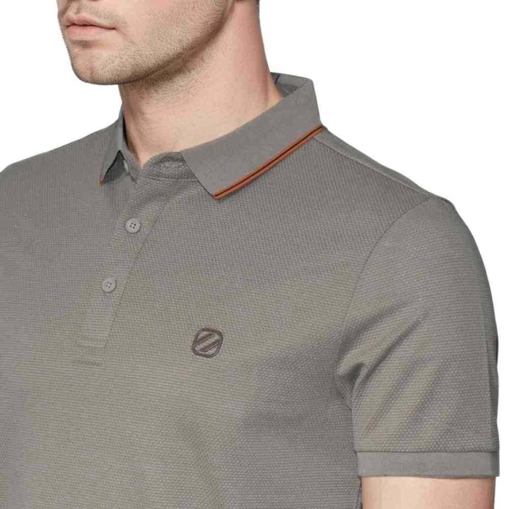 Zegna Brown Premium Quality T-shirt-2