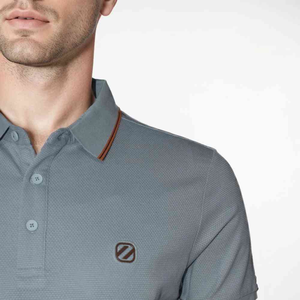 Zegna Light Blue Premium Quality T-shirt-4