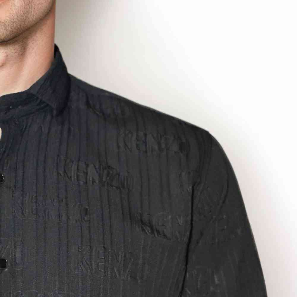 Kenzo Black Premium Quality Designer Shirt-4