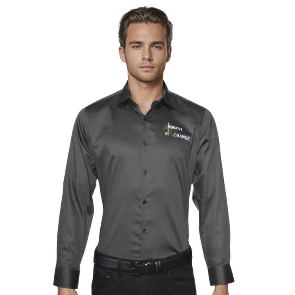 Grey Armani Exchange Black Premium Quality Shirt