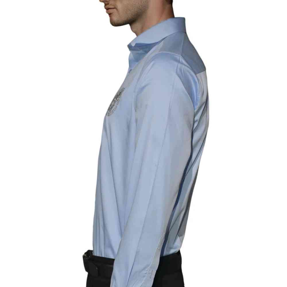 Versace Sky Blue Premium Quality Shirt-3