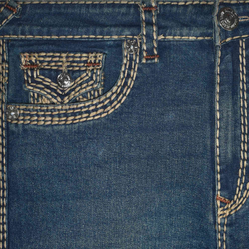 True Religion Blue Premium Quality Denim Jeans-thumb-2