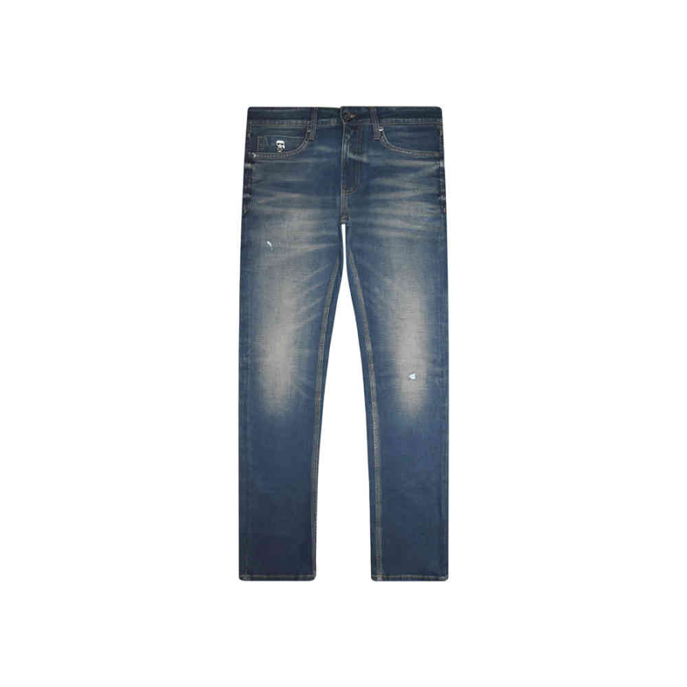 Karl Lagerfeld Blue Premium Quality Jeans-thumb-0