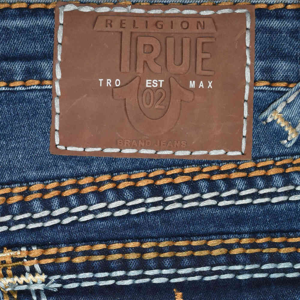True Religion Blue Premium Quality Jeans-thumb-4