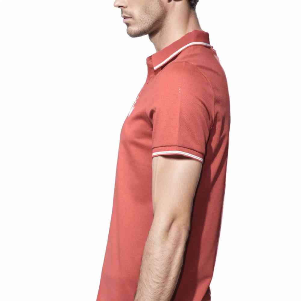 Saint Laurent Red Premium Quality T-shirt-3