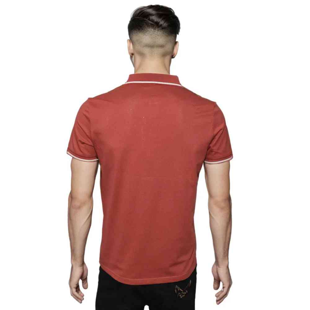 Saint Laurent Red Premium Quality T-shirt-1