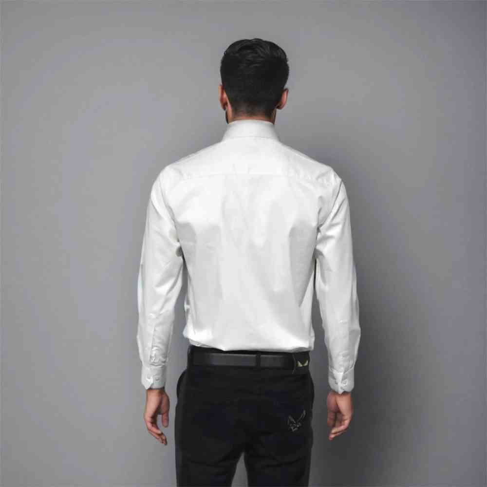 Versace White Logo Printed Premium Quality Shirt-1