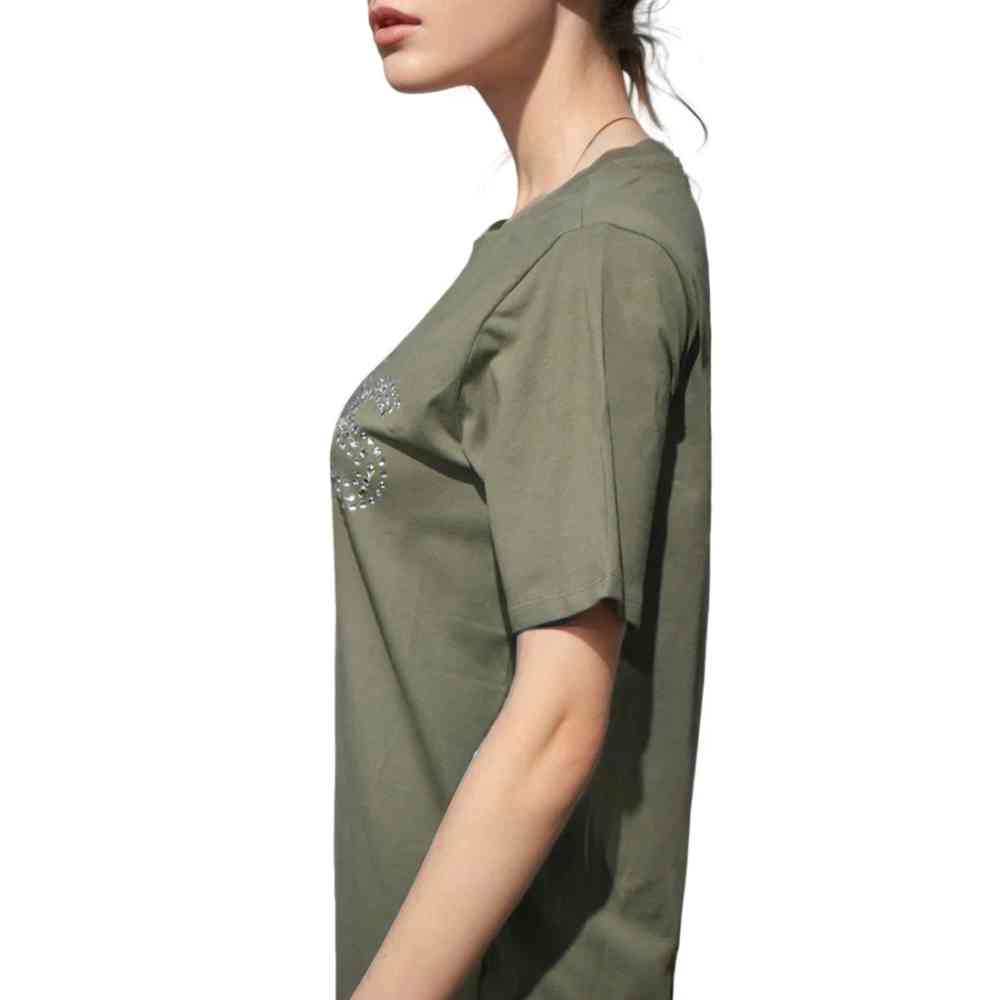 Michael Kors Green Premium Quality Women T-shirt-2