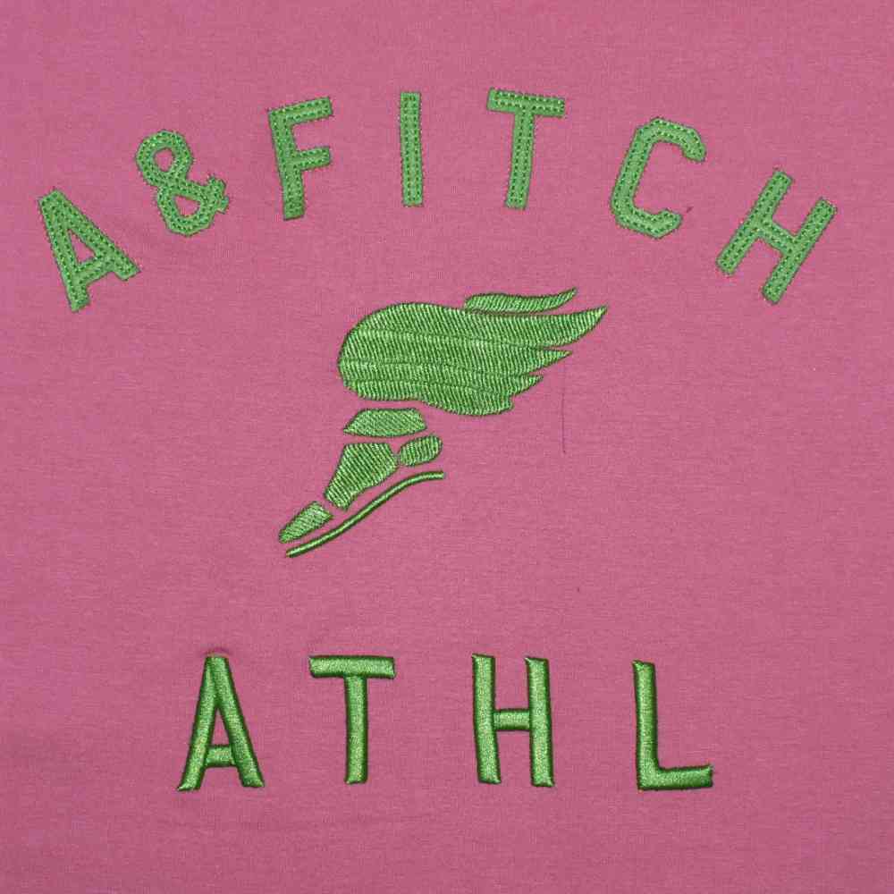 Abercrombie Pink Premium Quality Women T-shirt-3