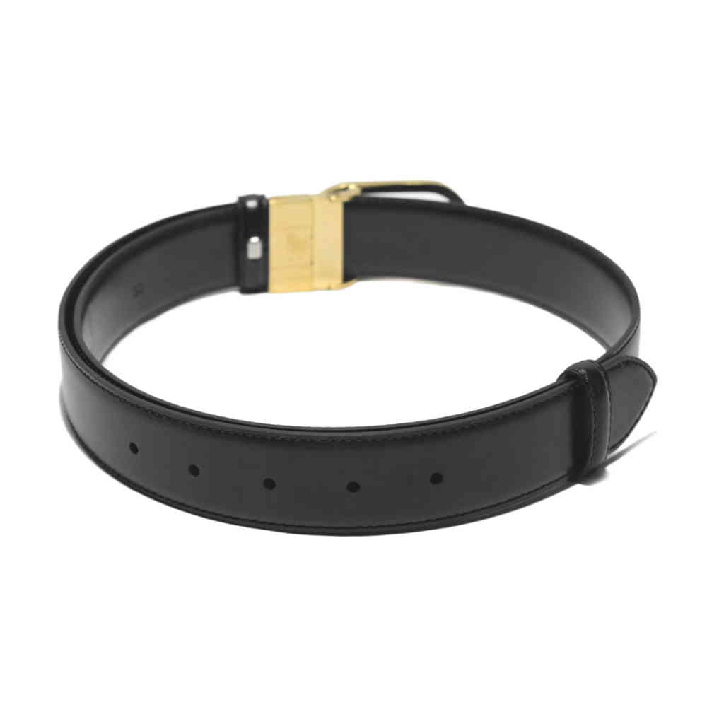 Bally Black Premium Quality Belt-1
