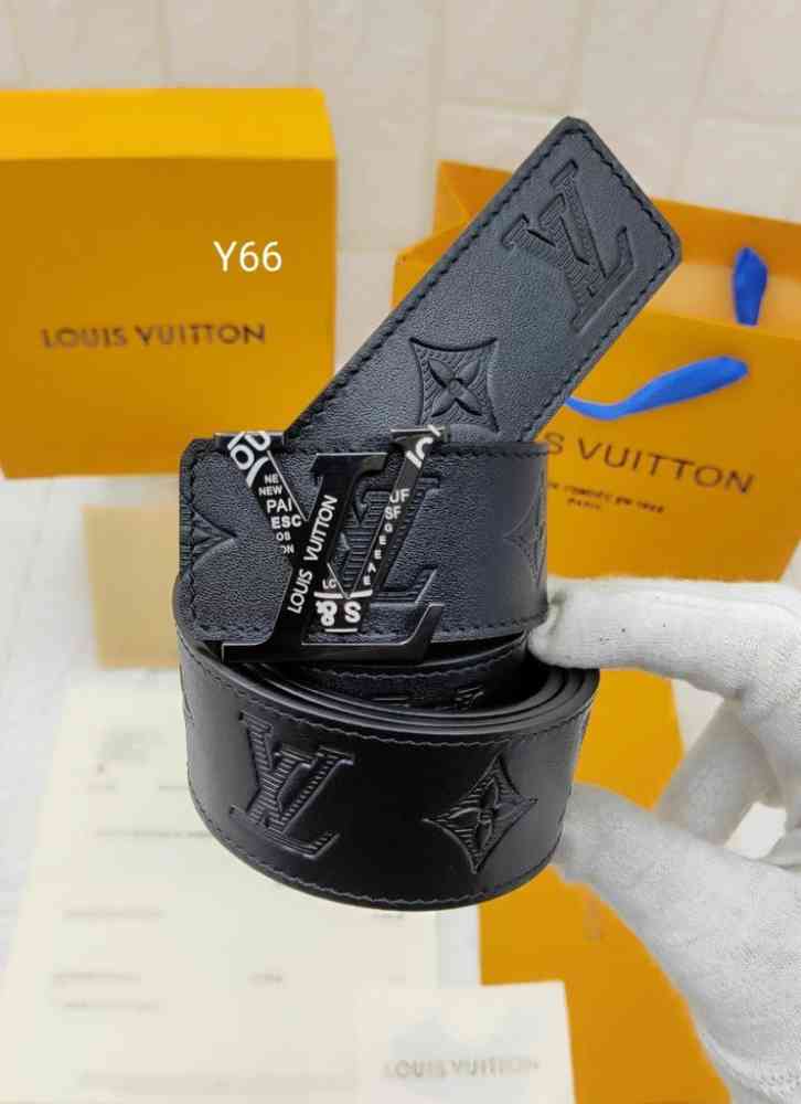 Louis Vuitton Black Premium Quality Belt-3