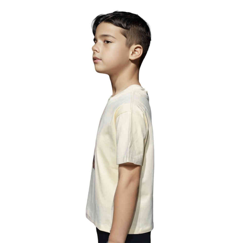 Burberry Teddy Print Cream Premium Kids T-shirt-2