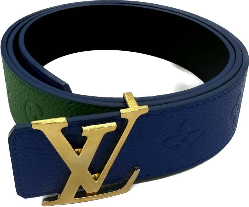 Louis Vuitton Blue Premium Quality Belt-thumb-0