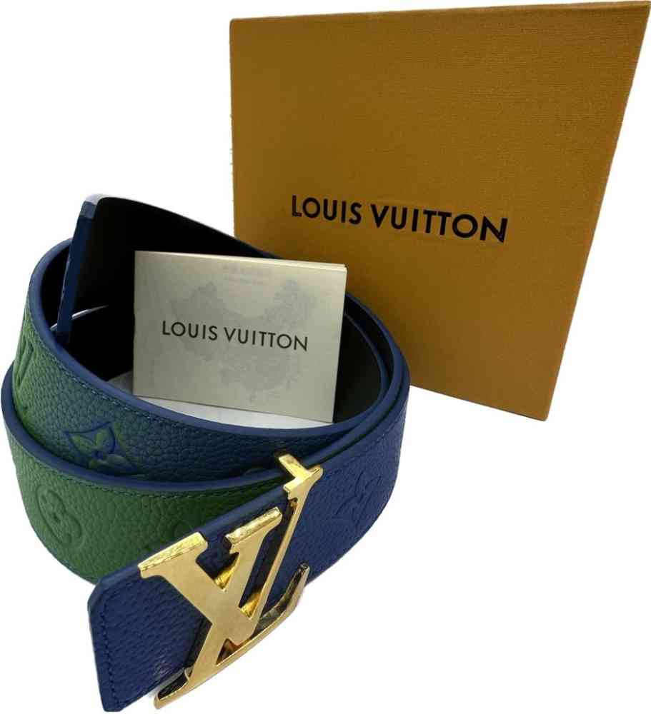 Louis Vuitton Blue Premium Quality Belt-thumb-1