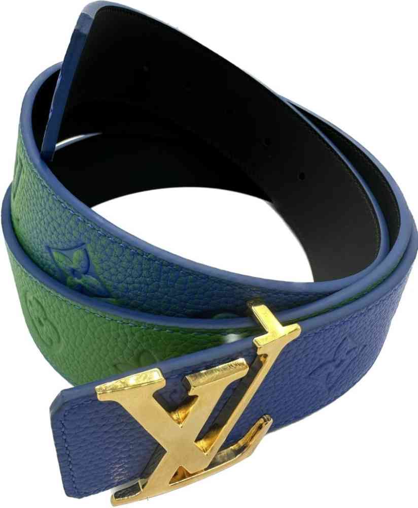 Louis Vuitton Blue Premium Quality Belt-thumb-4