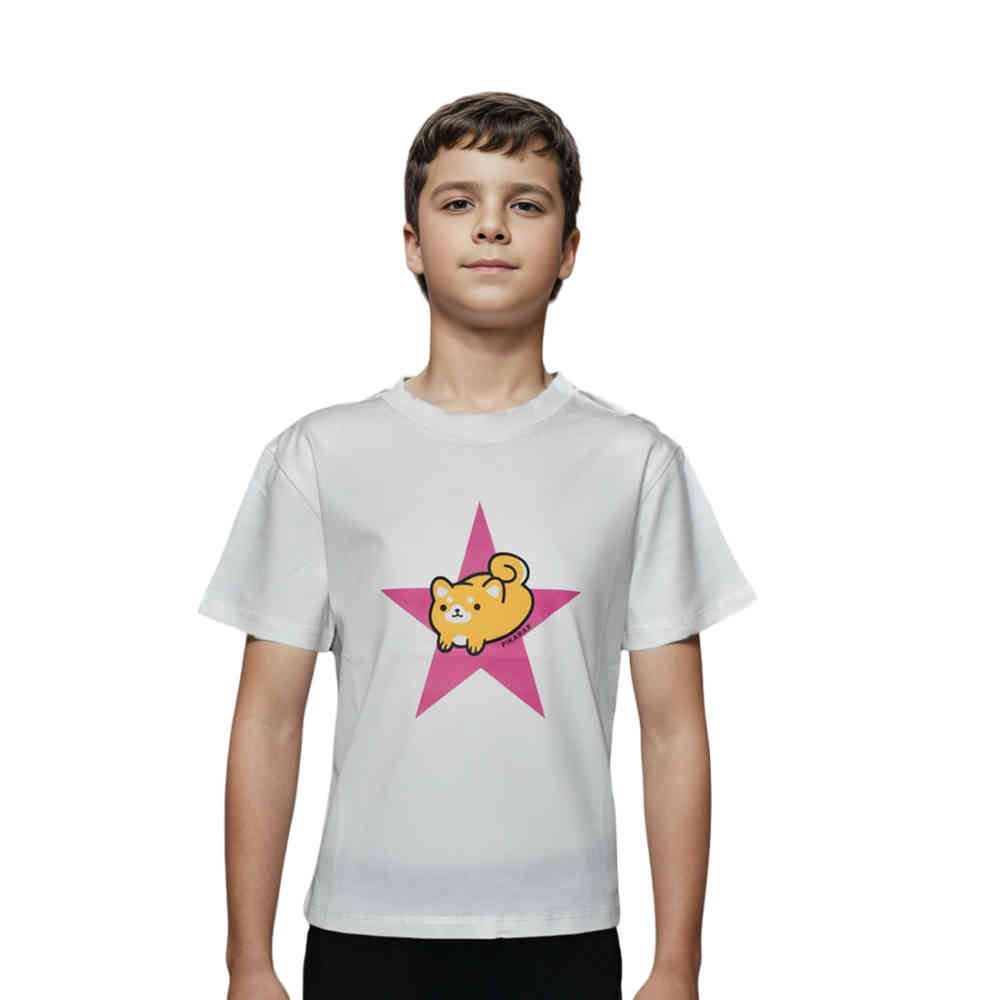 White Gucci Brown Premium Quality T-shirt For Kids