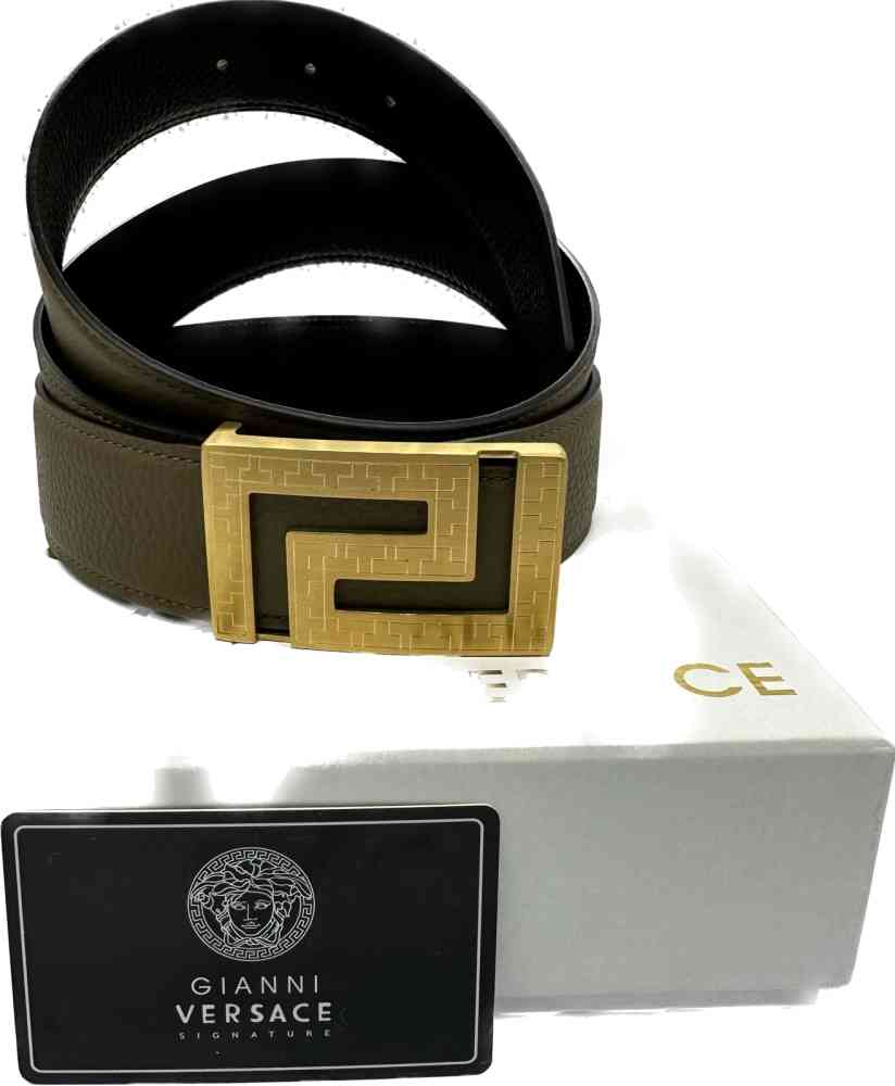 Versace Black Premium Quality Belt-1