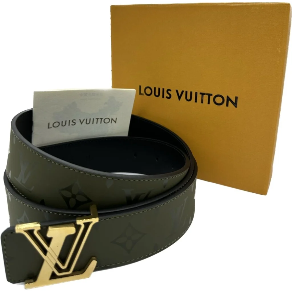 Louis Vuitton Grey Premium Quality Belt-1