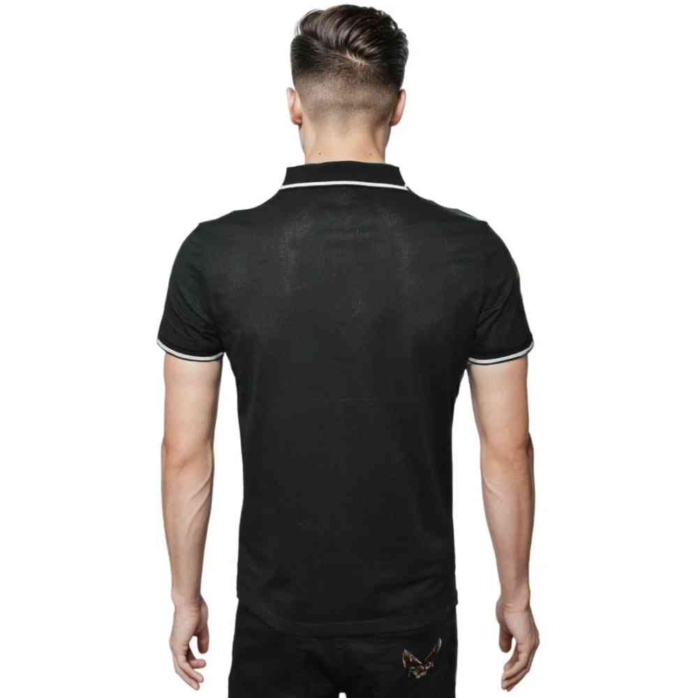 Saint Laurent Black Premium Quality T-shirt-1