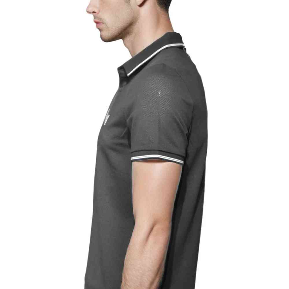 Saint Laurent Dark Grey Premium Quality T-shirt-3