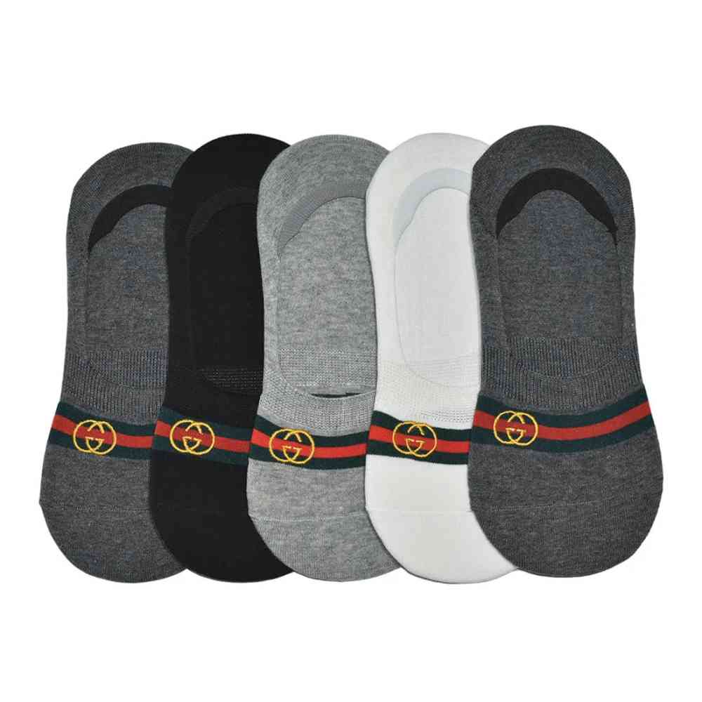 Gucci Embroidery logo Premium No Show Socks-thumb-0