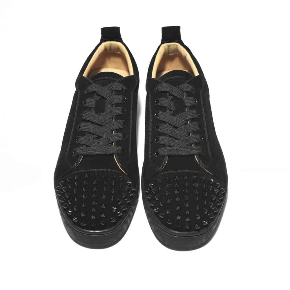 Christian Louboutin Spike Black Premium Sneakers-3