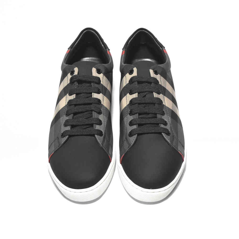 Burberry Brown Vintage Check Premium Sneakers-3