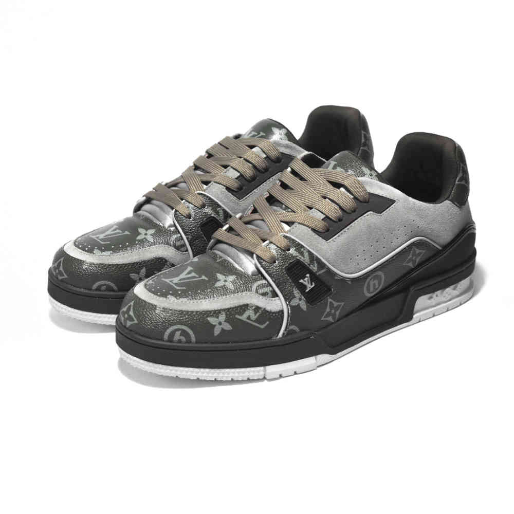 Louis Vuitton Green Premium Quality Sneakers-thumb-2