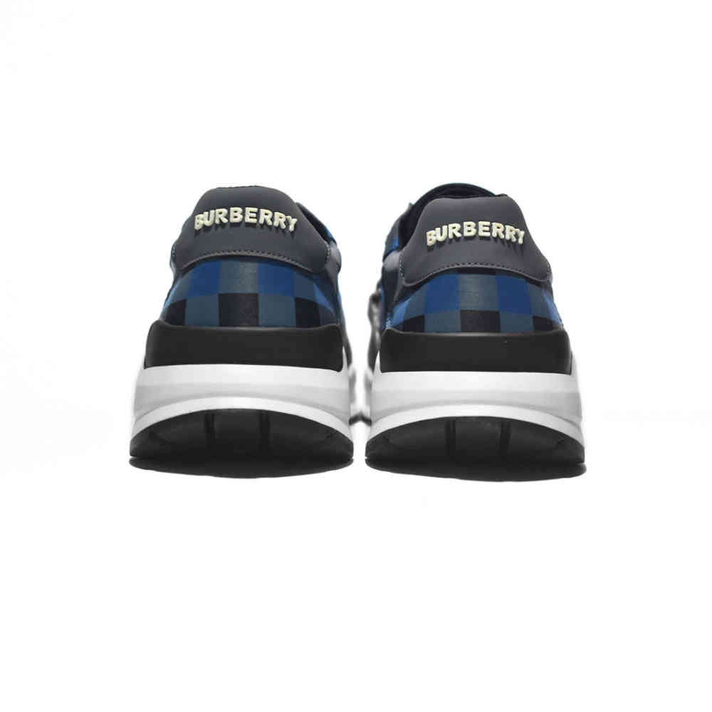 Burberry Black & Blue Premium Quality Sneakers-thumb-4