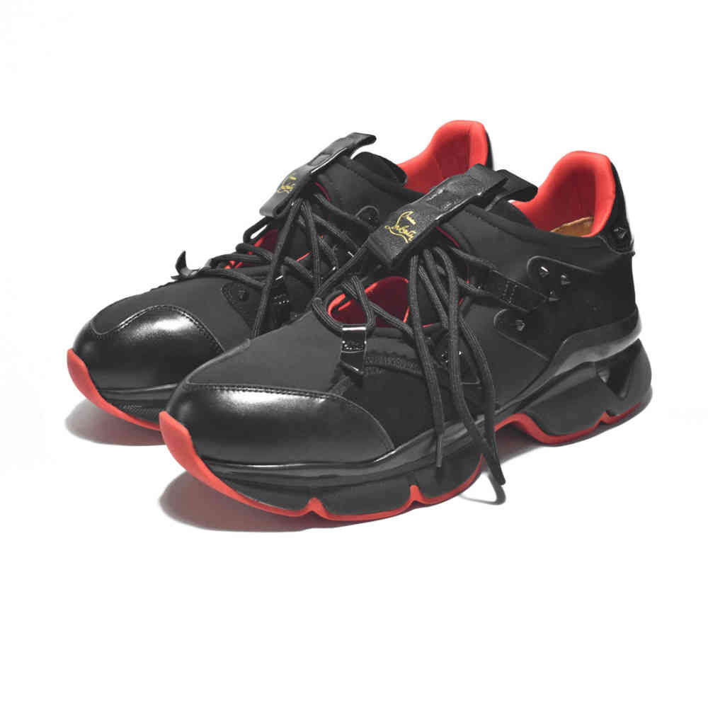 Christian Louboutin Black Premium Quality Sneakers-2