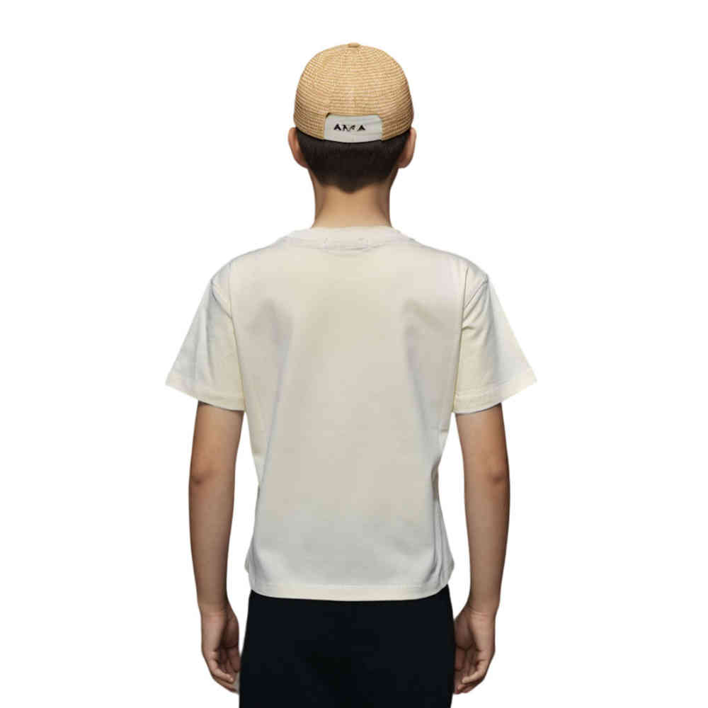 Prada Bunny Print Cream Premium Kids T-shirt-thumb-1