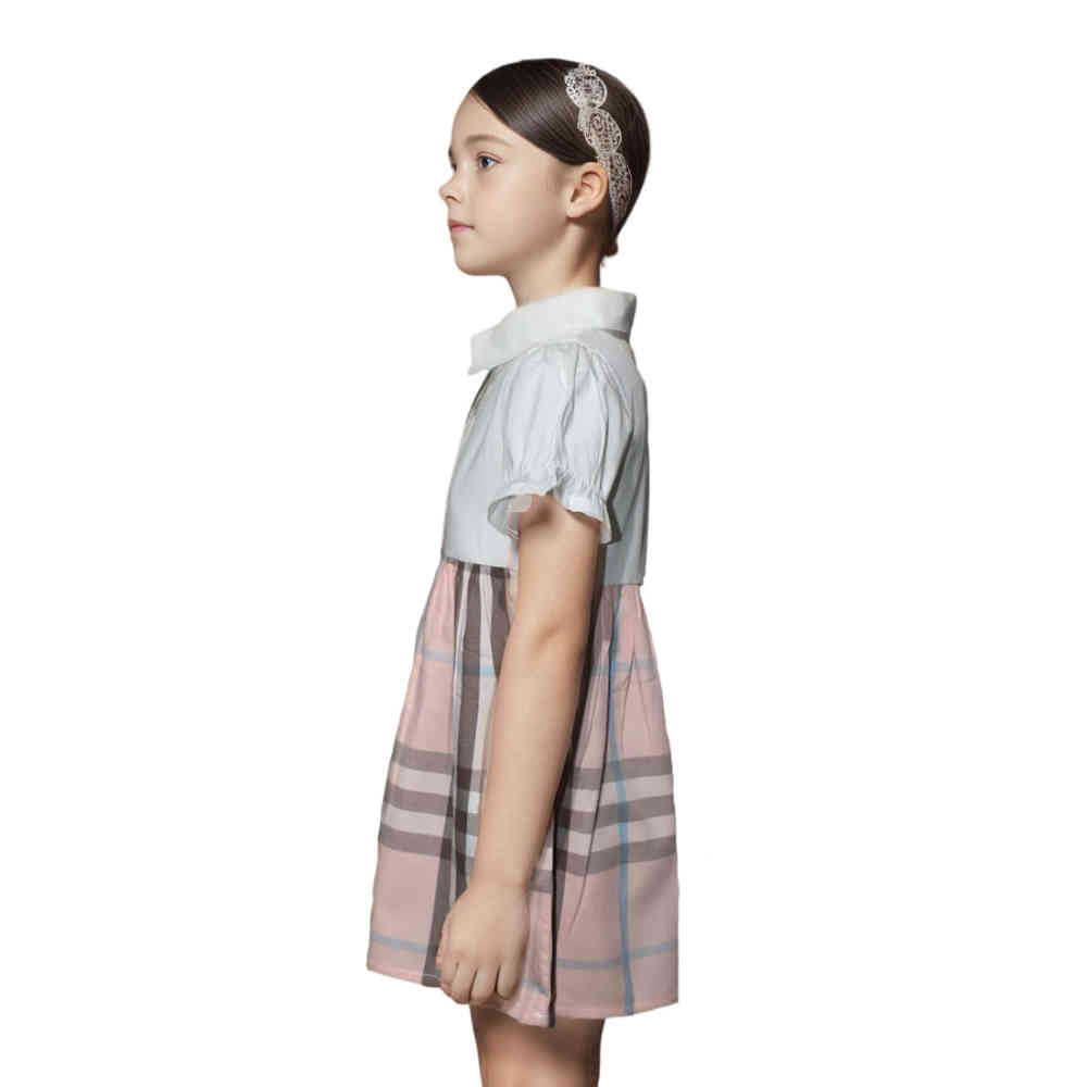Burberry Pink Premium Quality Dress-thumb-2