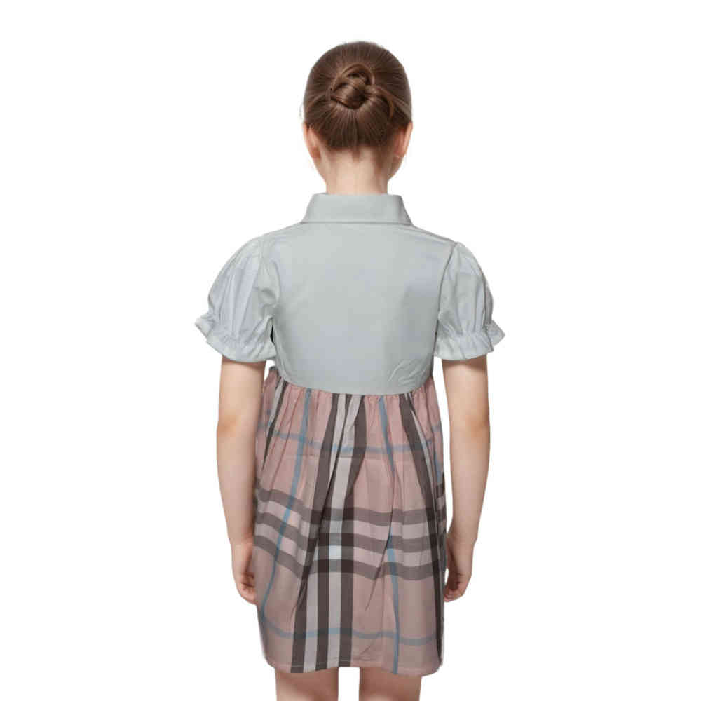 Burberry Pink Premium Quality Dress-thumb-1