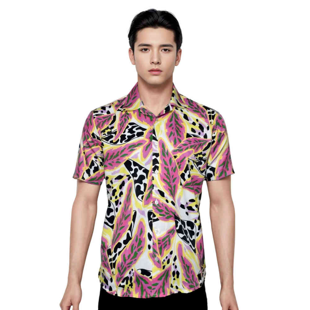 Dior Leaf Printed Premium Quality Shirt-thumb-0