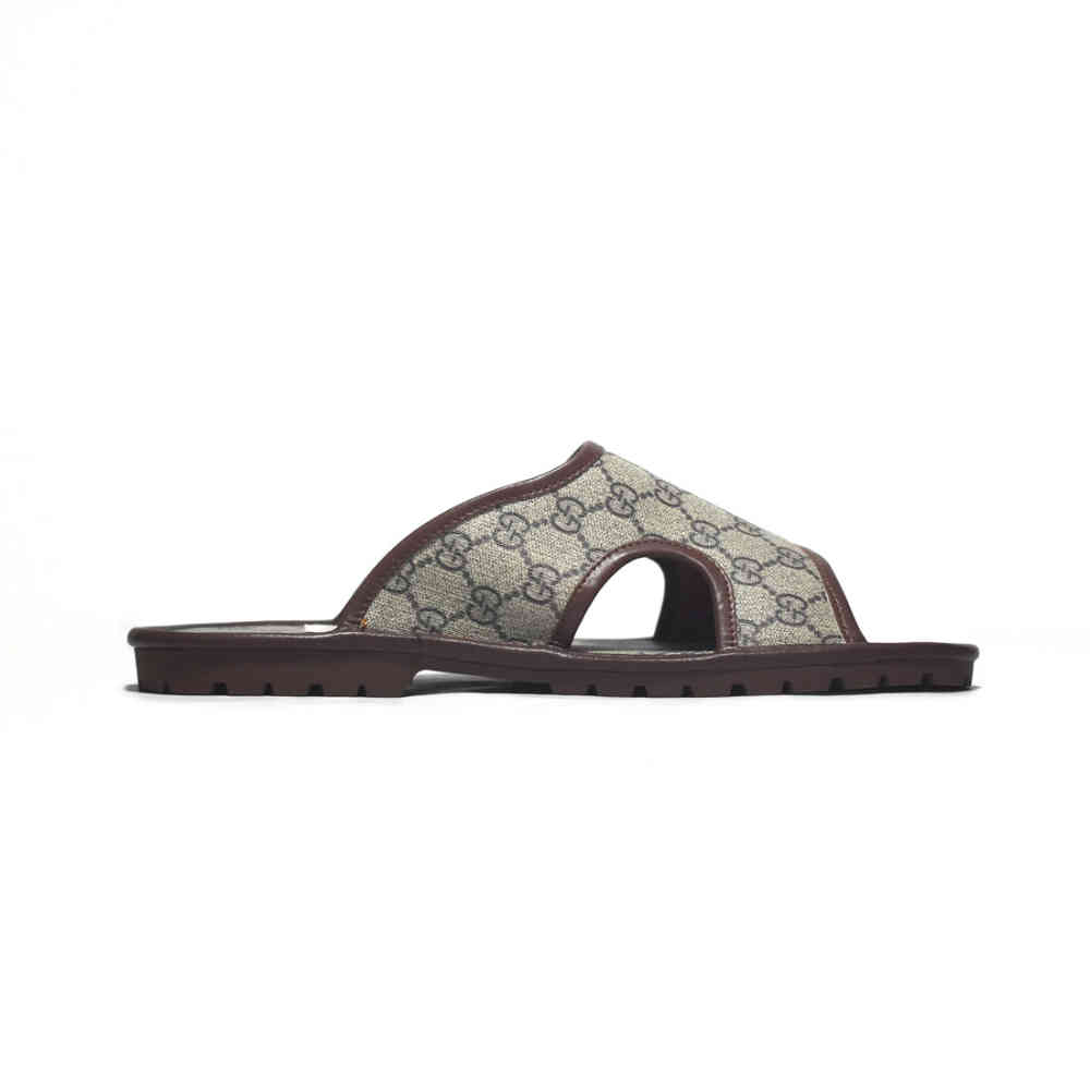 Gucci Cream Premium Quality Men's Flip-flops-2