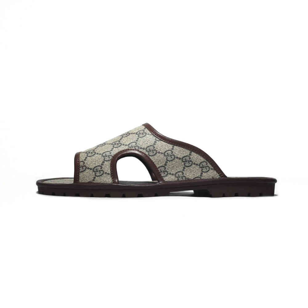 Gucci Cream Premium Quality Men's Flip-flops-1
