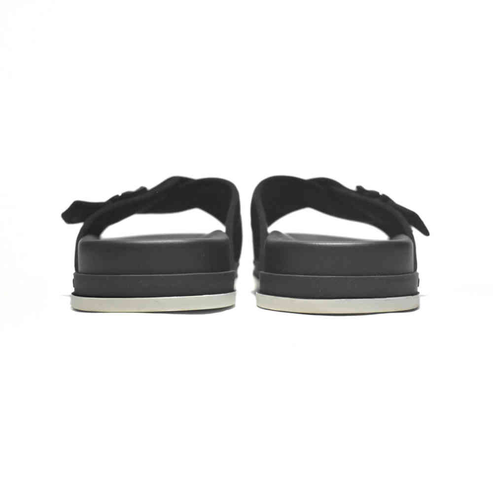 Louis Vuitton Black Premium Quality Men's Flip-flops-5