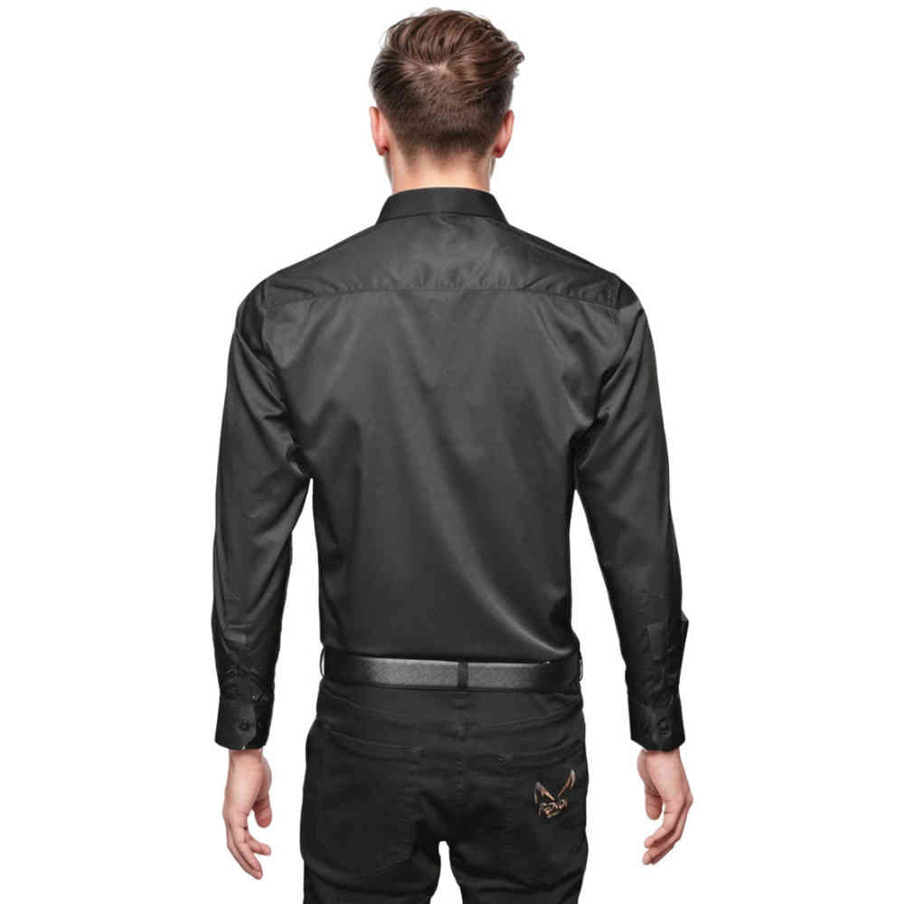 Louis Vuitton Butterfly Print on Pocket Black Premium Shirt-1