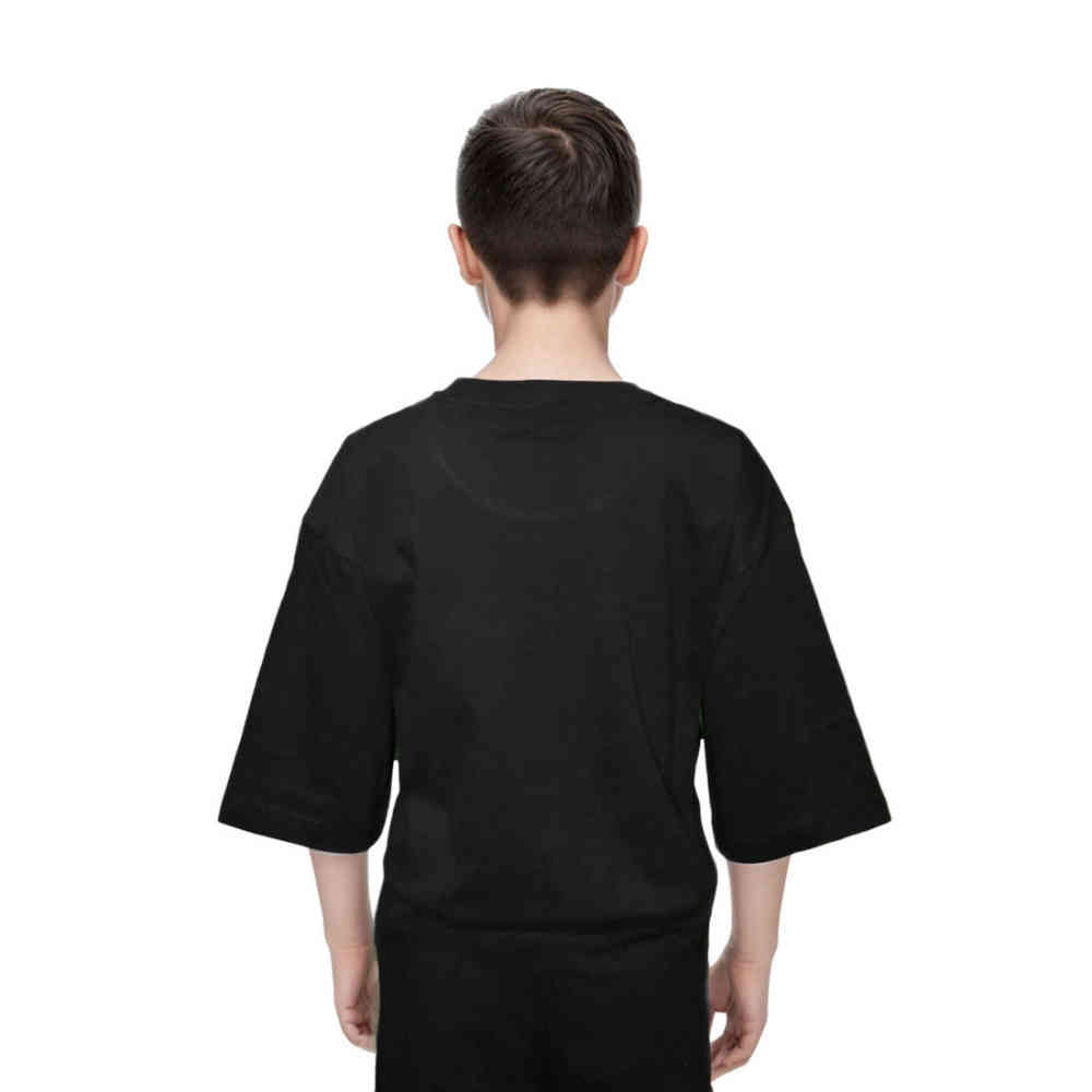 Moschino Black Teddy Print Premium Kids T-shirt-thumb-1