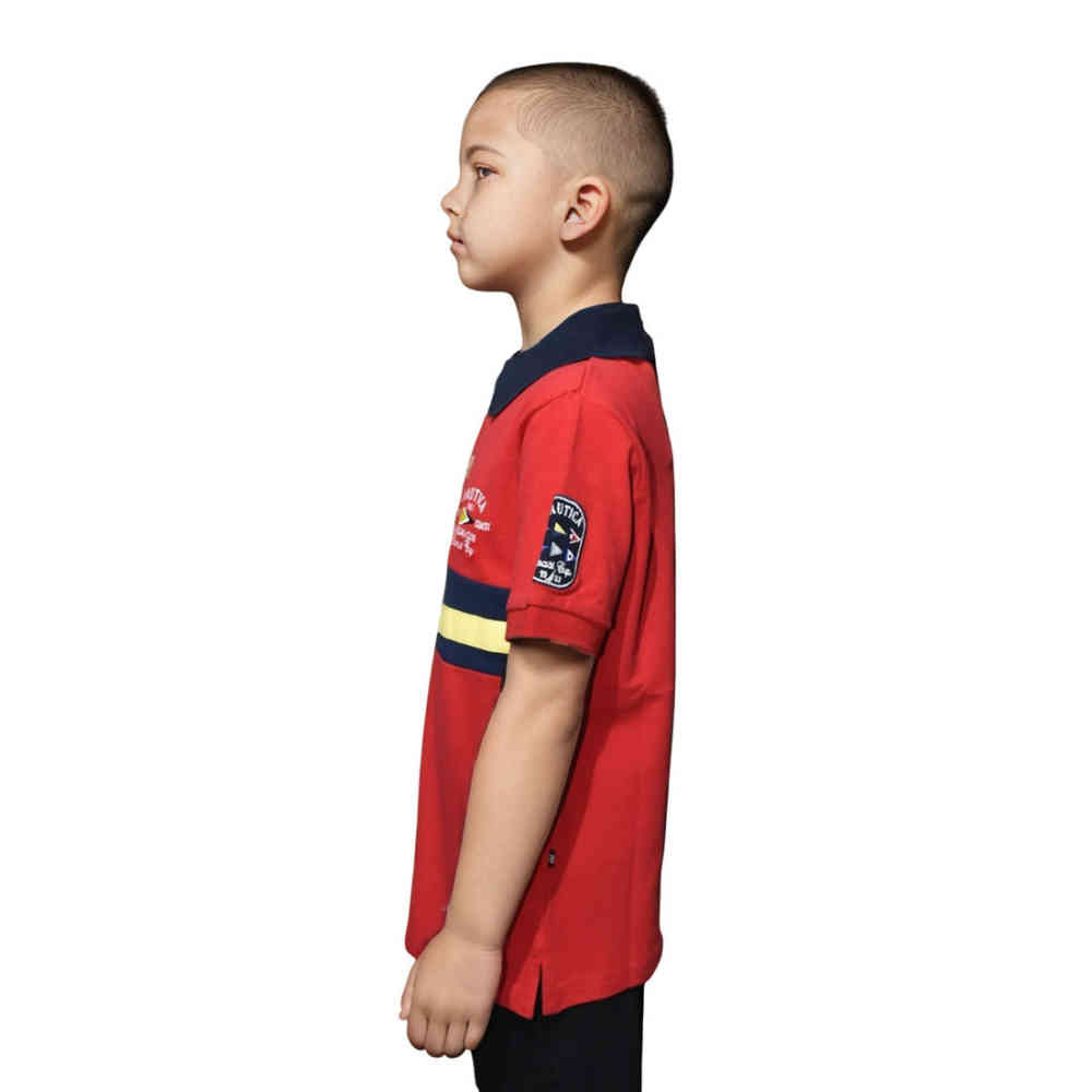 Nautica Red Premium Quality T-shirt-2